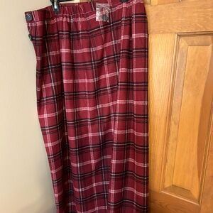 Jessica London plaid elastic waist skirt size 20W, NWT